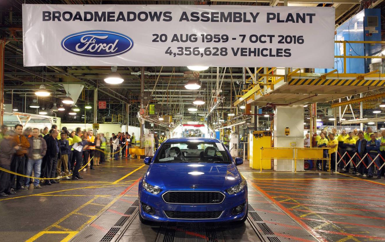 Ford Australia signs off auto manufacturing after 91 years