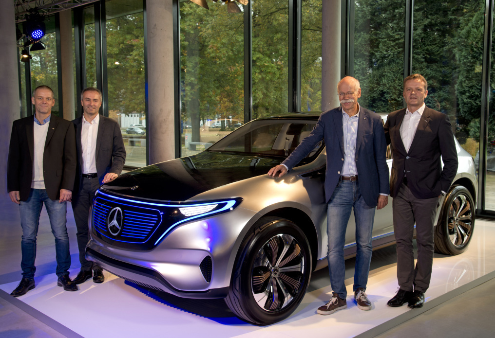 Mercedes-Benz EQ electric models to be built in Germany, 10 EVs to come by 2025