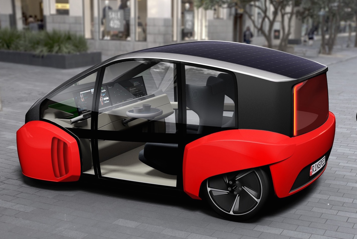 Rinspeed Oasis concept previews city car of the future