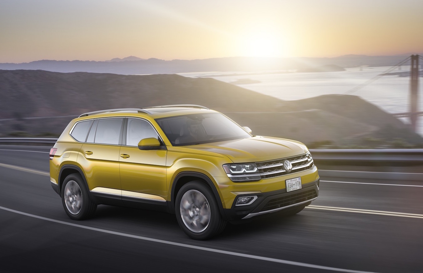 Volkswagen Atlas officially revealed, for US market only