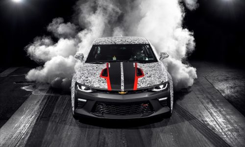 2017 Chevrolet Camaro COPO drag package previewed for SEMA