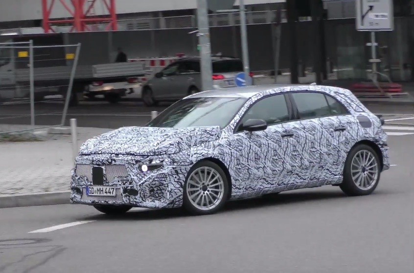 Mercedes-AMG ‘A 40’ spotted? New mild hot hatch (video)