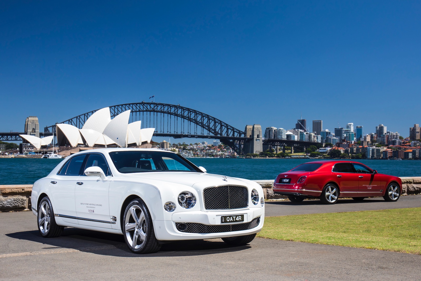 Bentley Mulsanne transport offered to Qatar A380 passengers in Sydney
