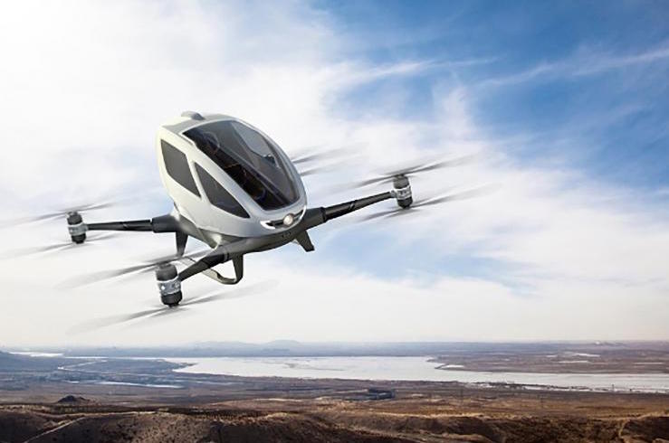 cars in the future ehang-passenger-drone