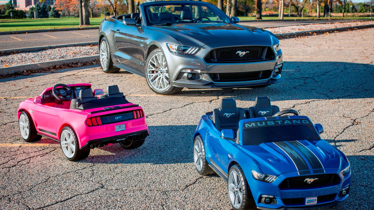 Electric Ford Mustang toy features traction & stability control (video