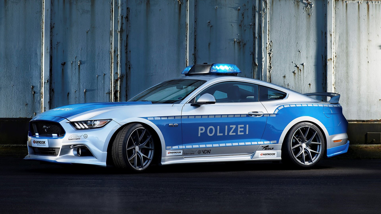 Ford Mustang police car is latest ‘Tune It! Safe!’ project in Germany