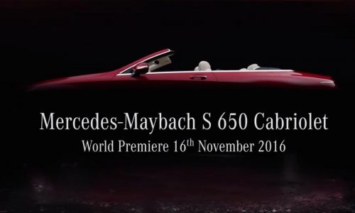 Maybach to debut new S 650 cabriolet at LA show