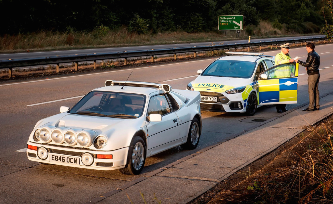 UK police remember the Ford RS200 days, try Focus RS