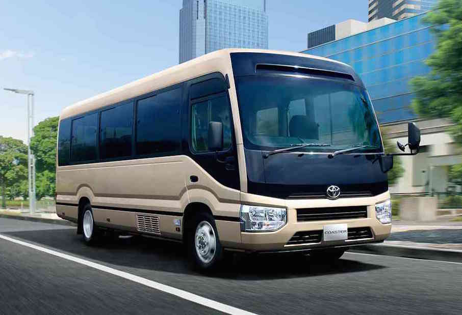 Toyota reveals first new Coaster bus since 1993