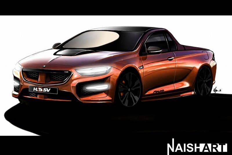2018 HSV Maloo rendered, HSV ‘Maloo X’ Colorado more likely