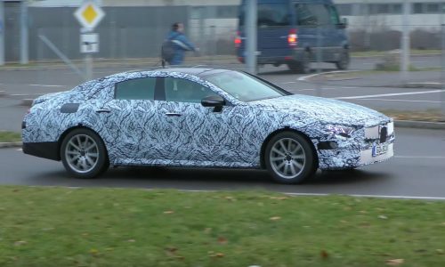 2018 Mercedes-Benz CLE prototypes spotted, to replace CLS (video)