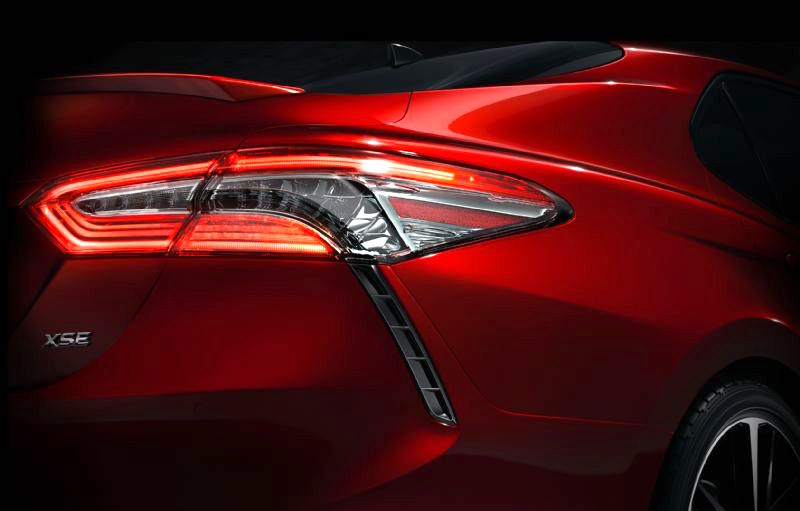 2018 Toyota Camry previewed before Detroit show debut