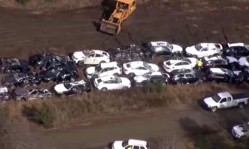Train crash in USA wrecks over 100 new BMWs, direct from factory