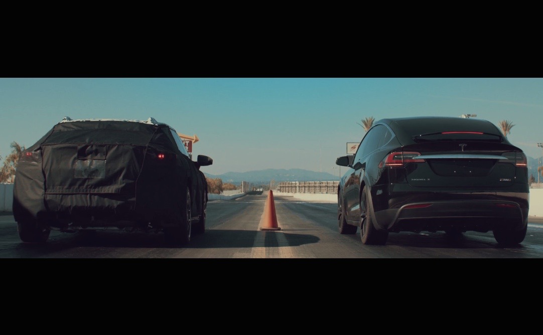 Faraday Future previews new model by racing rivals (video)