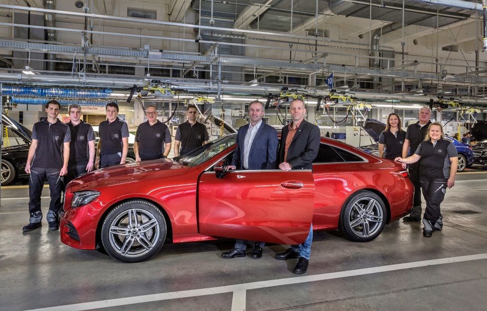 2017 Mercedes-Benz E-Class coupe production commences