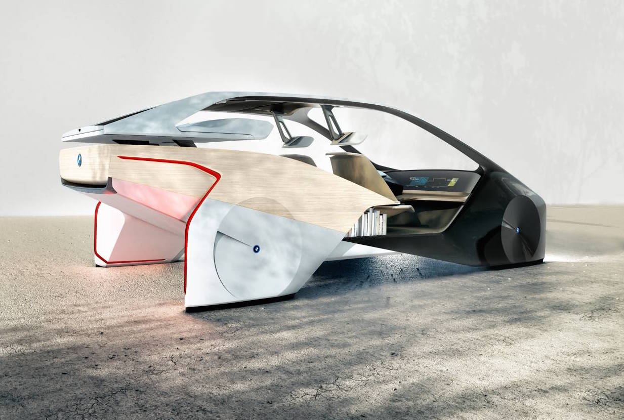 BMW shows off futuristic interior display at 2017 CES