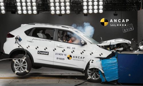 MG GS SUV gets 4-star ANCAP safety rating