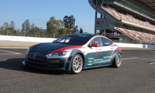 Tesla Electric GT racer revealed, based on P100D
