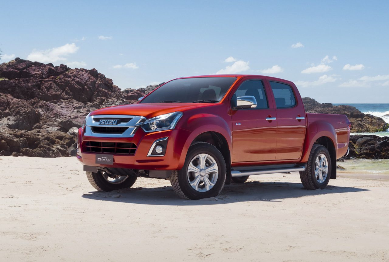 2017 Isuzu D-Max arrives; gets 6spd, touchscreen, more torque ...