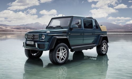 Mercedes-Maybach G650 Landaulet officially revealed