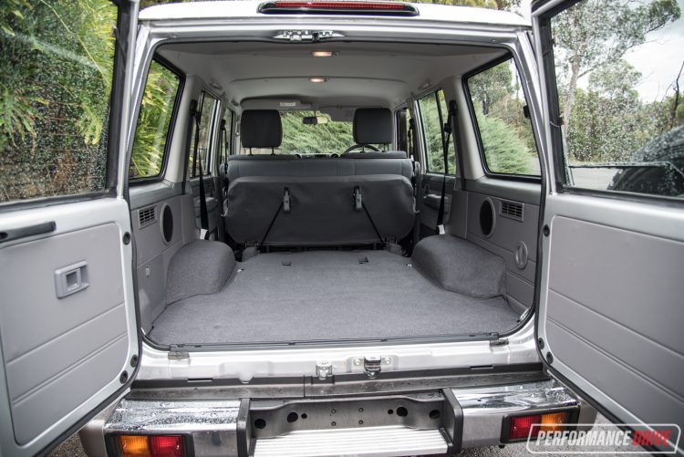 2017 Toyota LandCruiser 70 GXL-max cargo space – PerformanceDrive