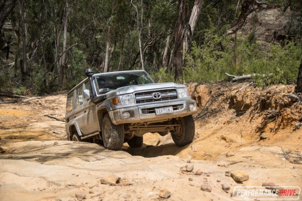 2017 Toyota LandCruiser 70 Series GXL wagon review (video ...