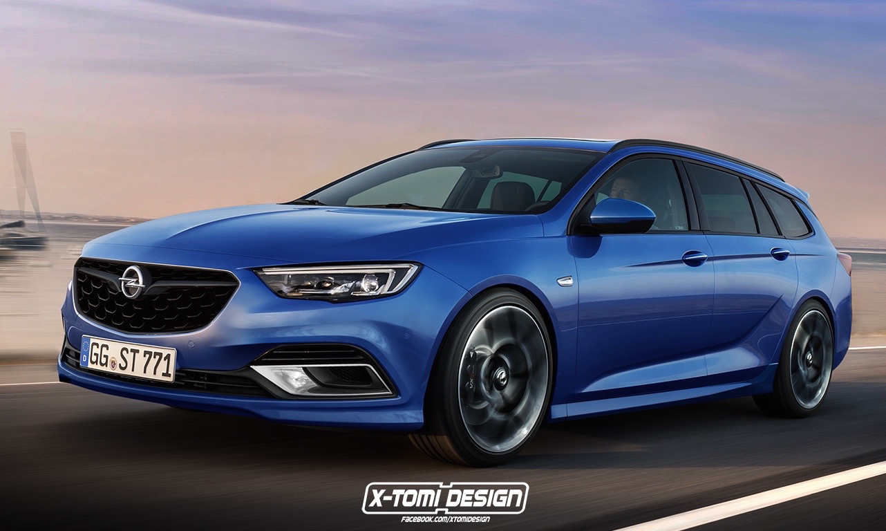 2017 Opel Insignia OPC/Commodore SS Sportwagon rendered