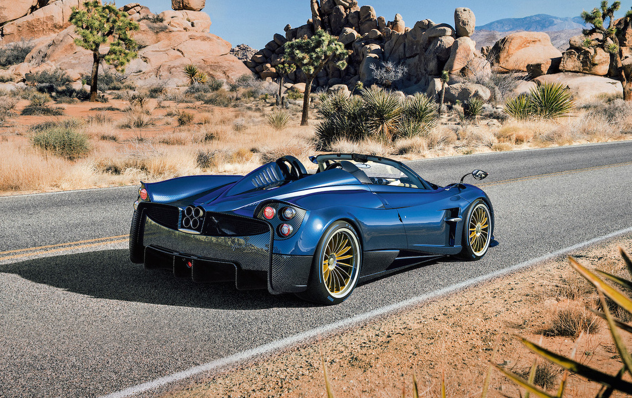 Pagani Huayra Roadster unveiled; lighter, more powerful than coupe