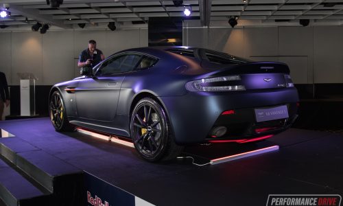 Aston Martin Vantage Red Bull edition debuts in Australia