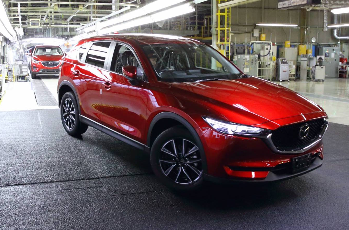Mazda expands production capacity for 2017 CX-5