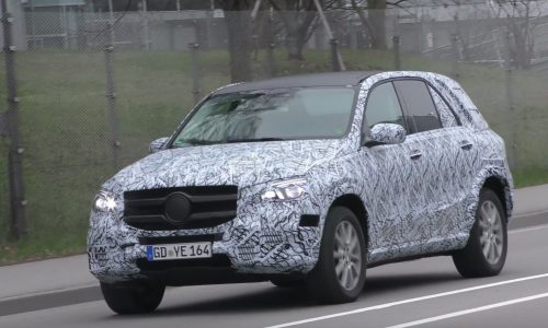 2019 Mercedes-Benz GLE ‘W167’ prototype spotted (video)