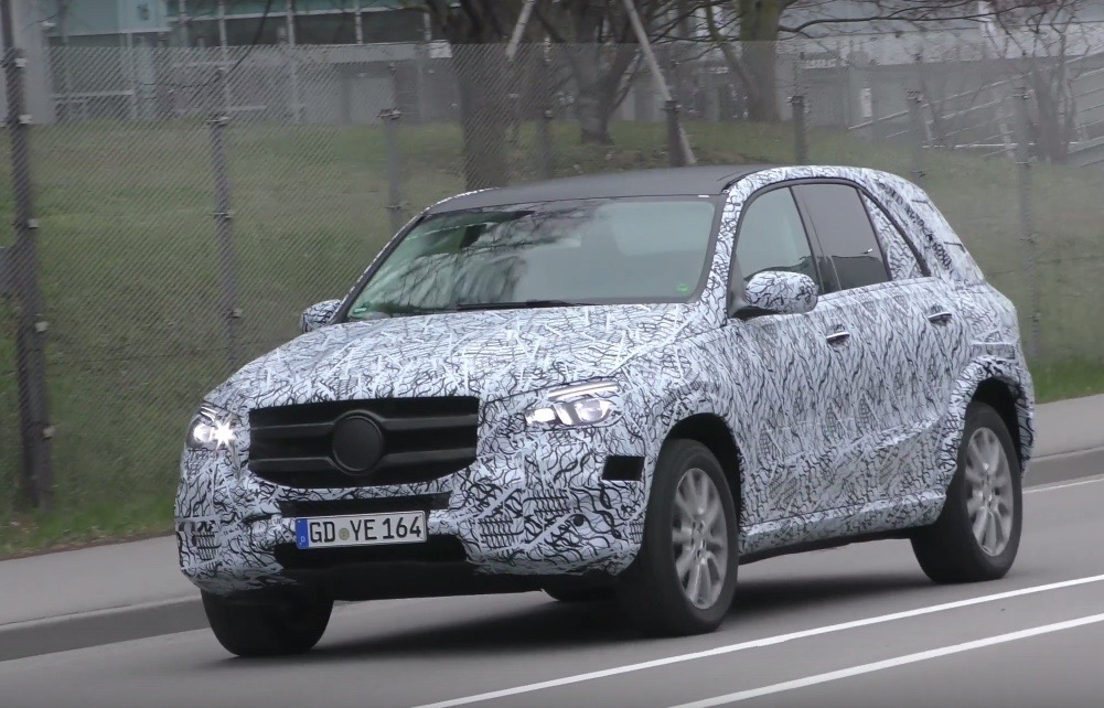 2019 Mercedes-Benz GLE ‘W167’ prototype spotted (video)