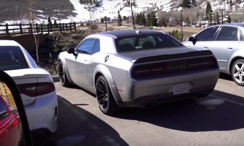 Dodge Challenger SRT Demon spotted without camouflage? (video)