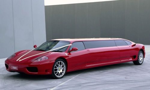 For Sale: Ferrari 360 stretched limousine