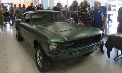Ford Mustang from 1968 Bullit film found & restored