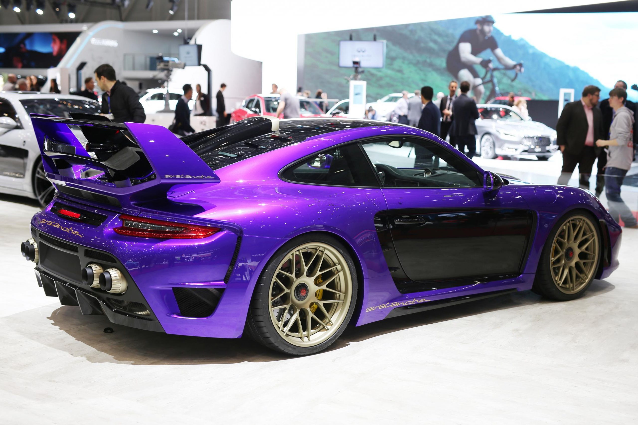 Gemballa Avalanche, Mistrale, Mirage GT wow at Geneva show