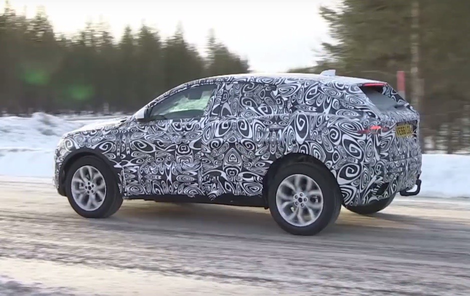 Jaguar E-Pace small SUV on the way, prototype spotted (video)