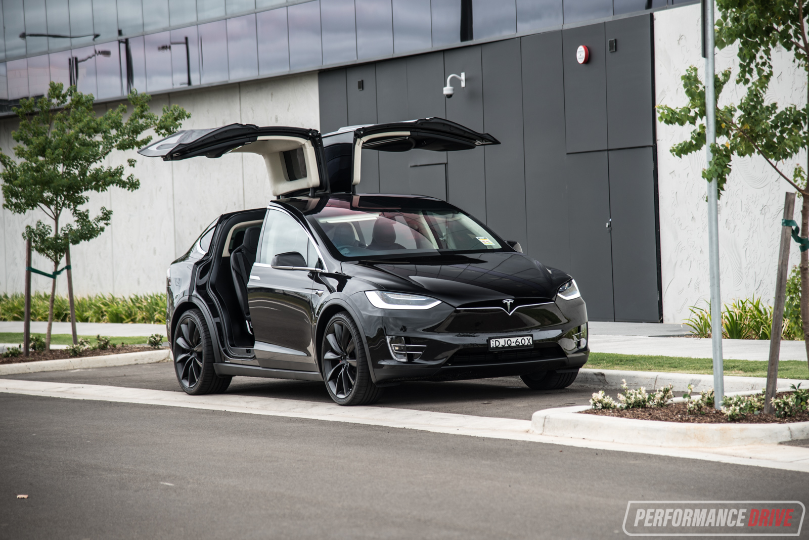 2017 Tesla Model X P90d Review Video Performancedrive