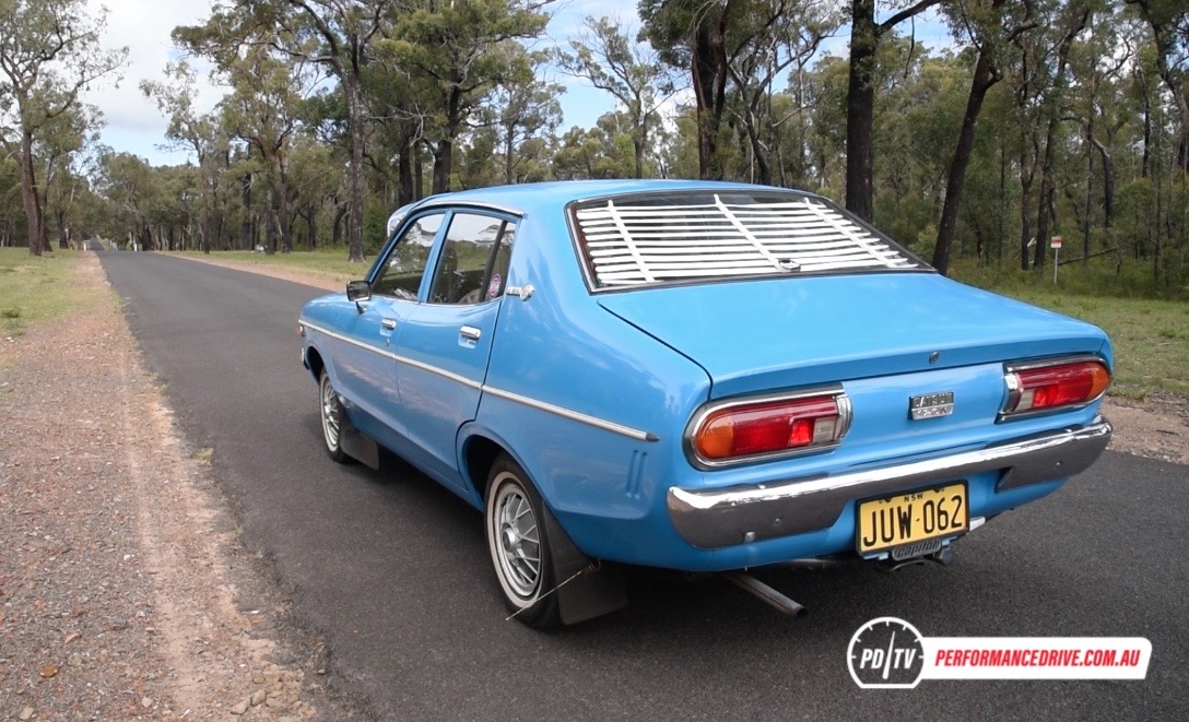 Video: 1978 Datsun 120Y 0-100km/h & engine sound