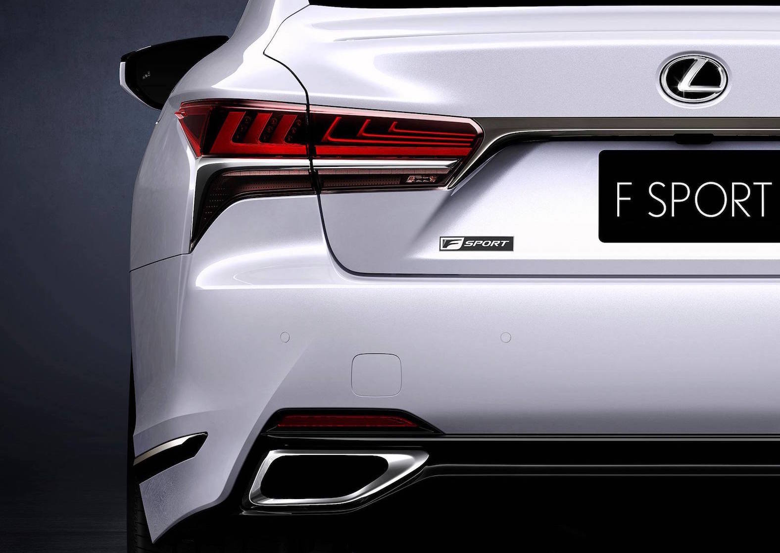 2018 Lexus LS 500 F Sport previewed, debuts at New York show