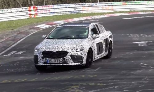 2018 Opel Insignia OPC spotted, next-gen HSV? (Video)