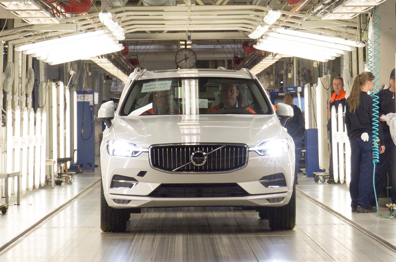 2018 Volvo XC60 production commences in Sweden