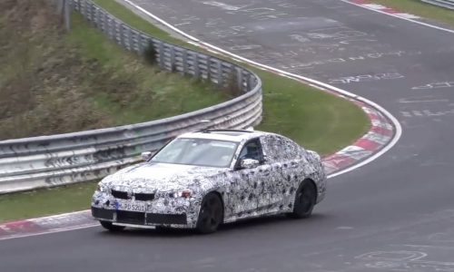 2018 BMW G20 3 Series spotted testing, potential M340i (video)