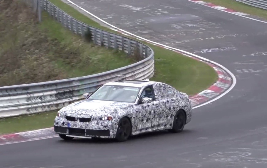 2018 BMW G20 3 Series spotted testing, potential M340i (video)