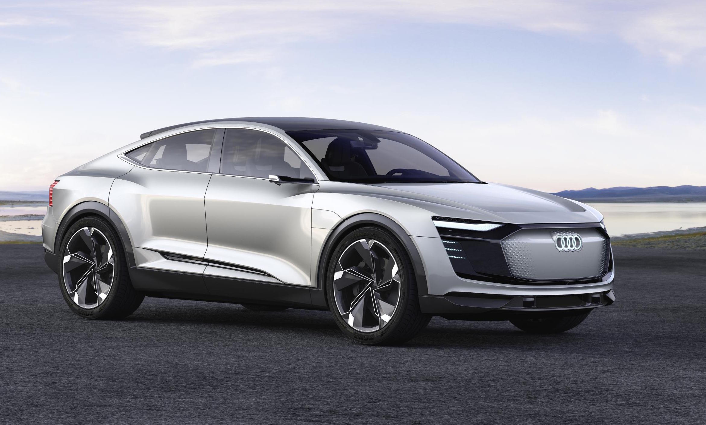 Audi e-tron Sportback concept debuts at Shanghai show