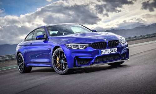 BMW M4 CS revealed; limited edition, more power