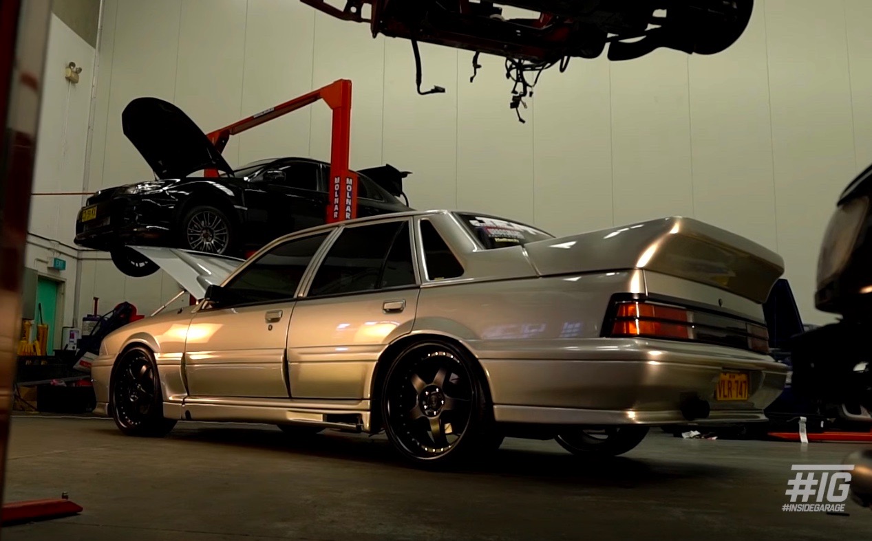 Holden VL Commodore gets Nissan RB26 GT-R conversion, with AWD (video)
