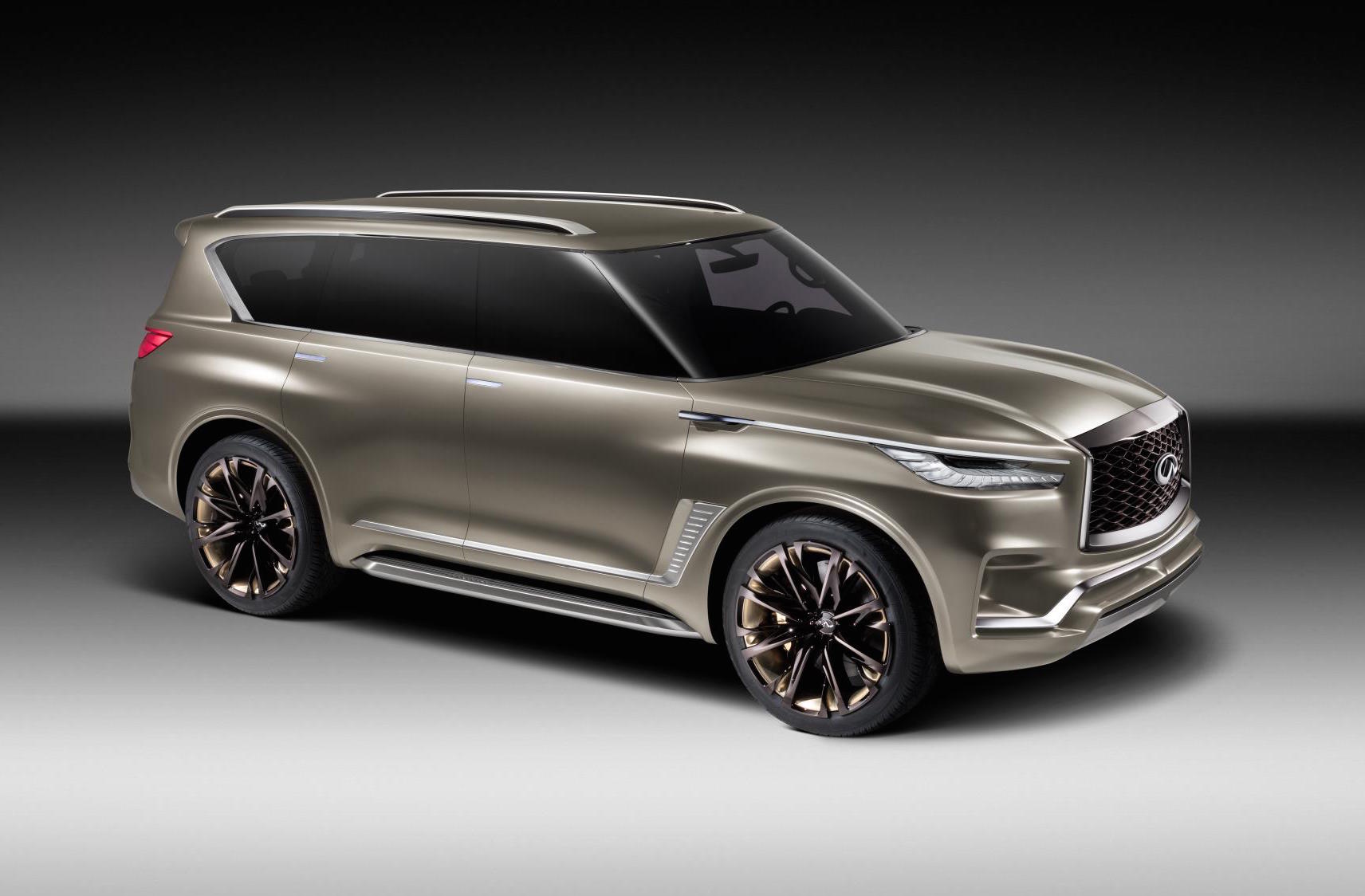 Infiniti QX80 Monograph concept officially revealed