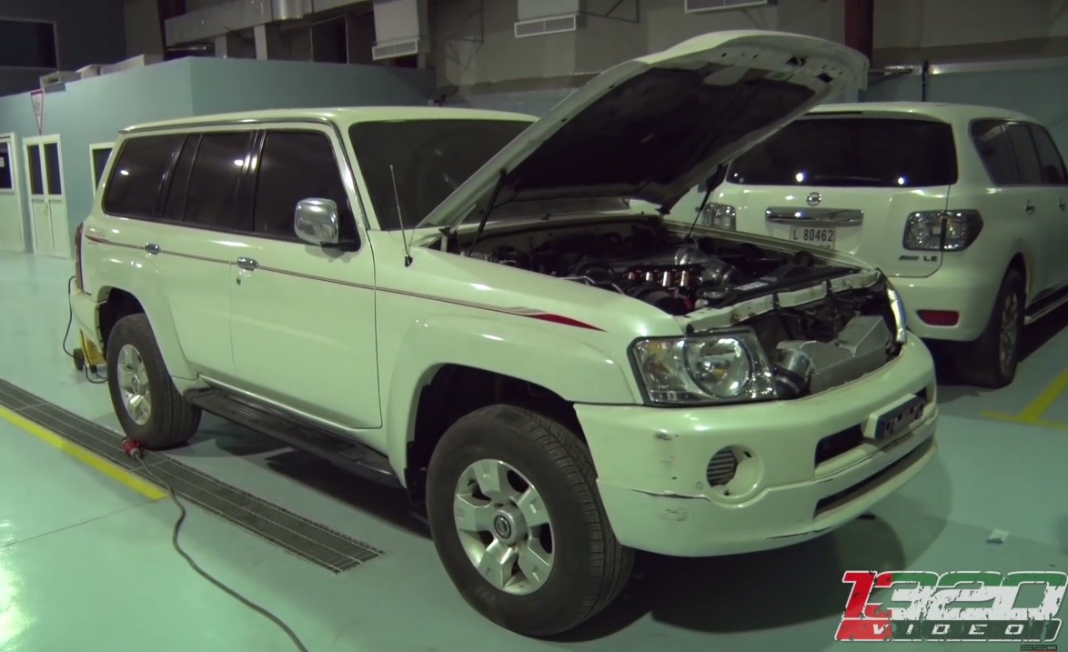 Nissan Patrol gets quad-turbo V8, insane 3000hp (video)