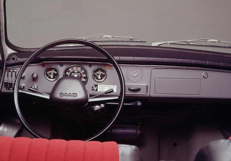 SAAB 96 interior